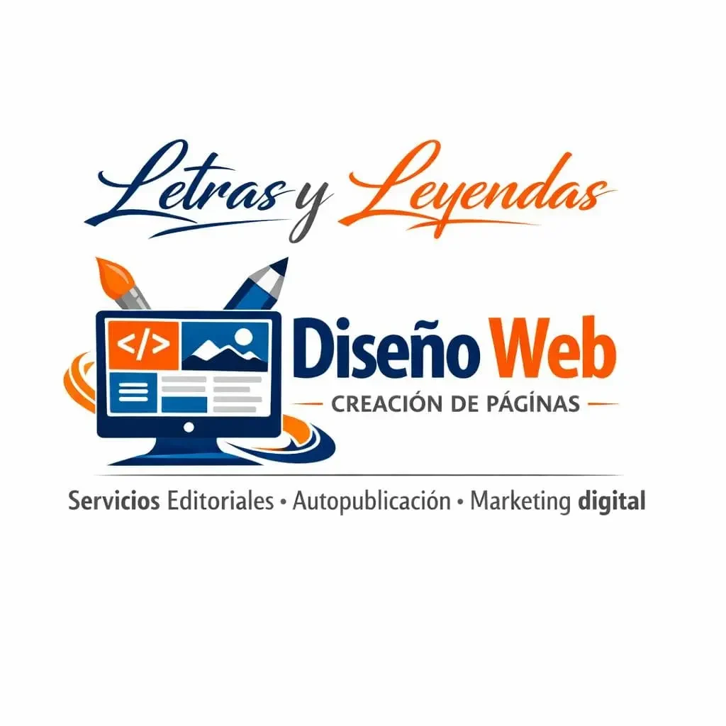 Letras y Leyendas Logotipo de "Letras y Leyendas" relacionado con diseño web y servicios editoriales.